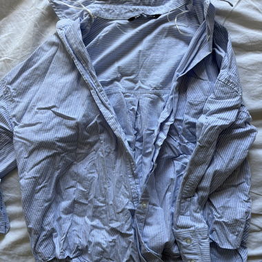 Chemise boutonnée à rayures