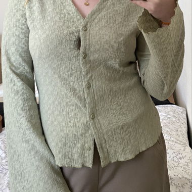 Camicia verde chiaro di Cache-Cache