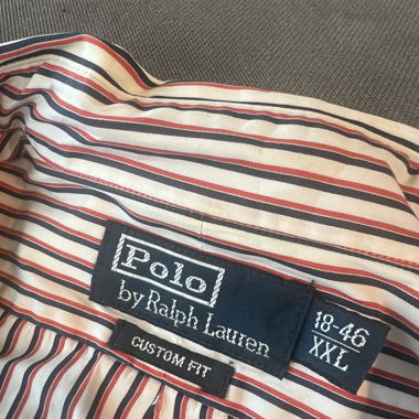 Polo Ralph Lauren Hemd XXL Streifen Costum Fit