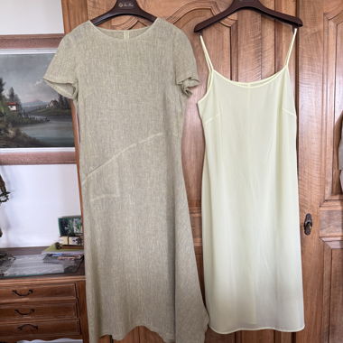 Long Sage Green Dress