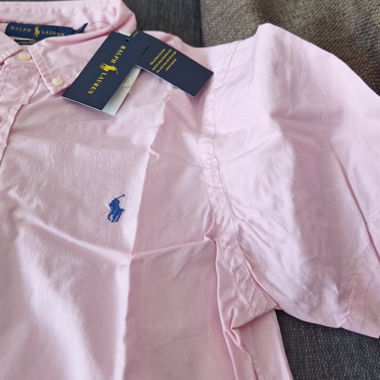 Chemise Homme Ralph Laurent  Slim Fit M - Rose 