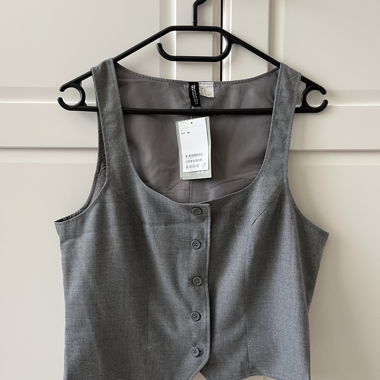 Grey waistcoat