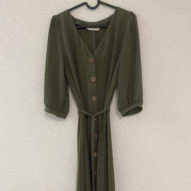 Vintage Kleid oliv