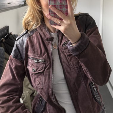 Lederjacke