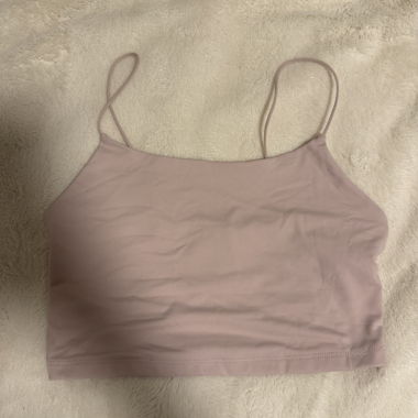Bershka Pink Crop Top / Grösse M