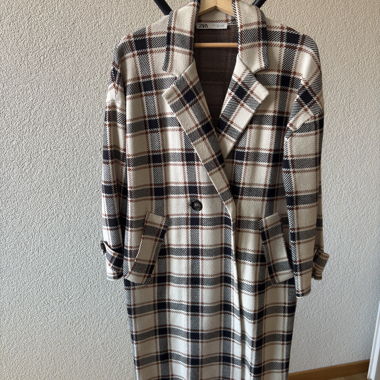 Zara Check Coat