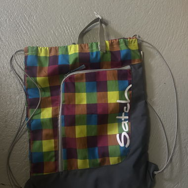 Satch drawstring gym bag
