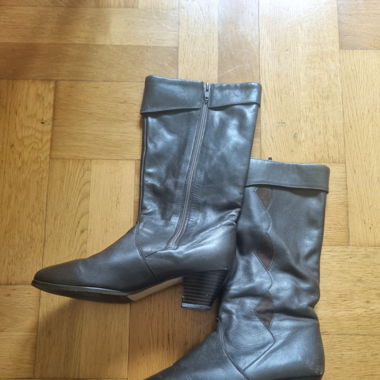 Bottes Vintage en cuir