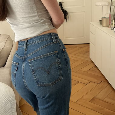 Levis Jeans Ribcage Straight W27 L34