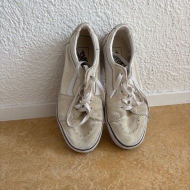 Baskets Vans Old Skool blanches