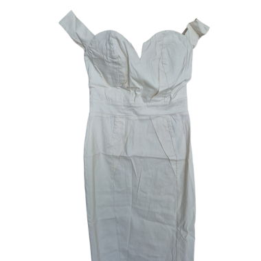 Ivory Bustier Dress Size 34