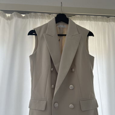 Blazer und ärmelloses Blazer