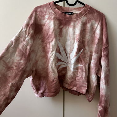Sweat court tie-dye rose Tally Weijl