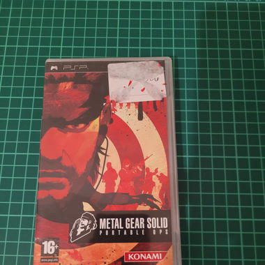 Metal gear solid portable opps