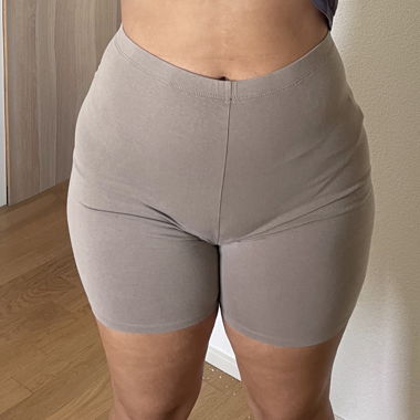 2 Bikershorts - Black/Beige -H&M