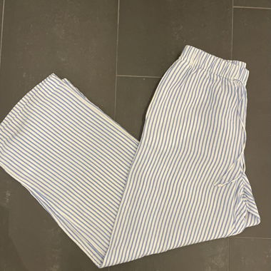 Leinenhose gestreift 
