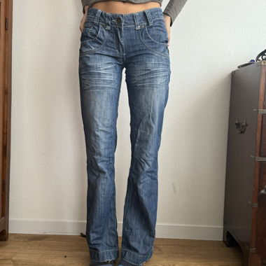 cool blue jeans