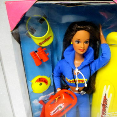 1994 Baywatch Barbie Teresa Paddel & Rettungsboje