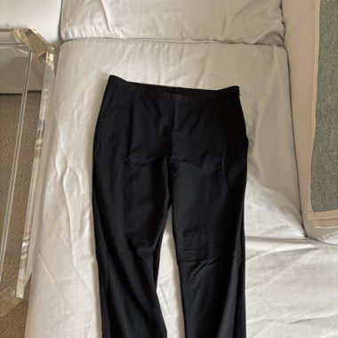 Red Valentino Black Straight Pants XS trousers