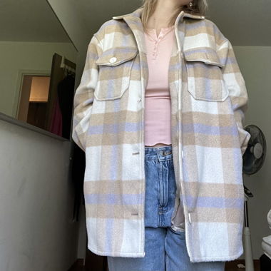 Übergangsjacke beige