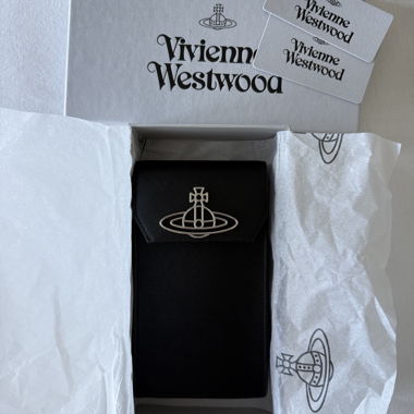 Borsa per Telefono Vivienne Westwood Nera