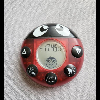 Marienkäfer Uhr