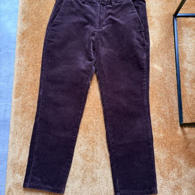 Pantaloni in velluto a coste marroni Mango EUR 38