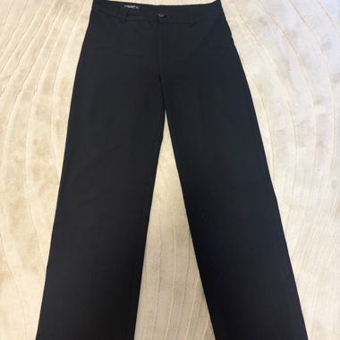 Schwarze Stoffhose Pull&Bear