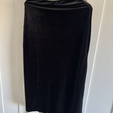 Jupe en velours noire