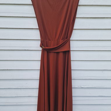 Robe Zara brun rouille