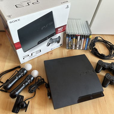 PS3 avec Move et 11 jeux