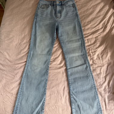 Jeans C&A taille haute type bottes