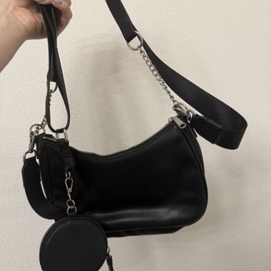 Prada copy shoulder bag
