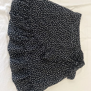 Summer Skirt with Floral Pattern