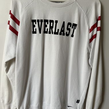 Everlast Pullover/Sweatshirt (white, black & red)