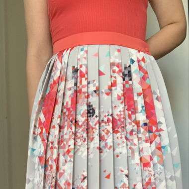 Jupe multicolore Taille m 