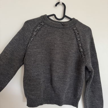 Pull gris Zara