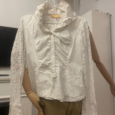 Vintage Spitzen Bluse