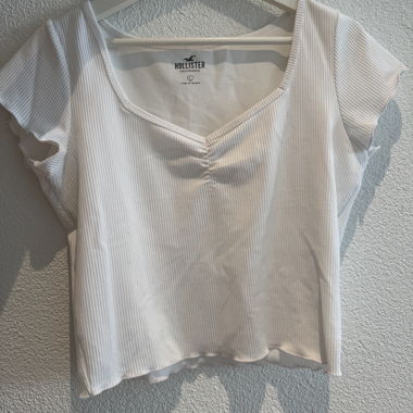 White Hollister Summer Top