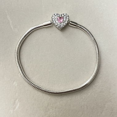 Glitzer Silber 925 Armband Neu Midel 4