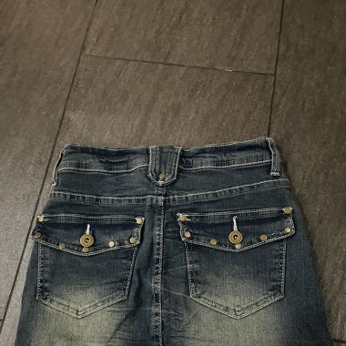 Jeans skirt, Mini Skirt, Y2k