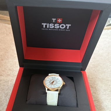 Echtgold rosé 750 TISSOT Damenuhr