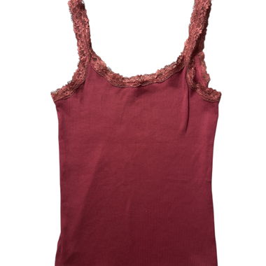 rosa Spitzentop