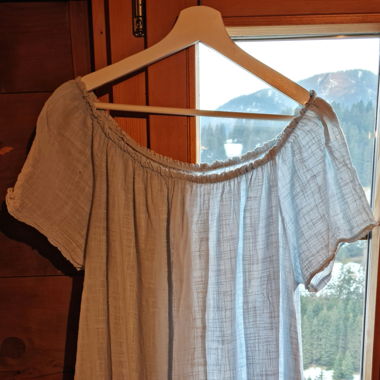 Linen beach dress, 40