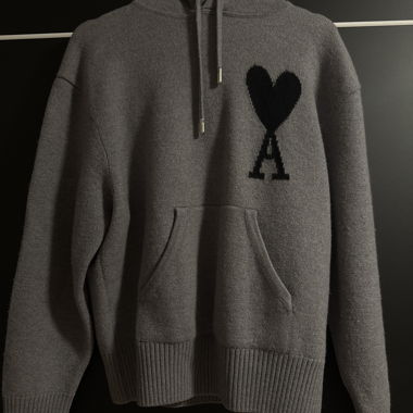 Grey Ami Paris Hoodie