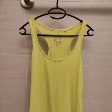 Neongelbes Tanktop (Clockhouse)