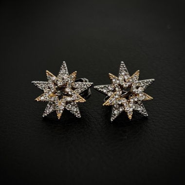 STAR CLIP-ON EARRINGS