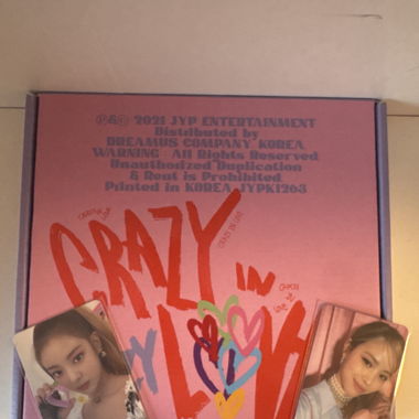 ITZY Crazy in Love Album