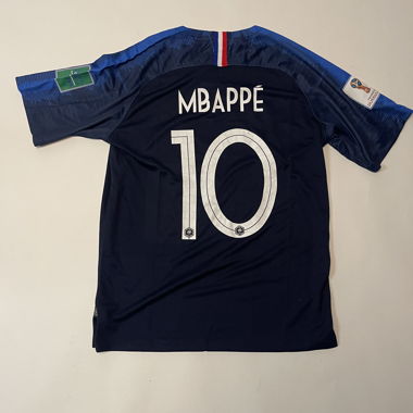 Maillot Mbappé France Finale Coupe du Monde 2018 Taille L