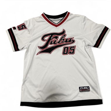 Fubu weisses Jersey T-Shirt